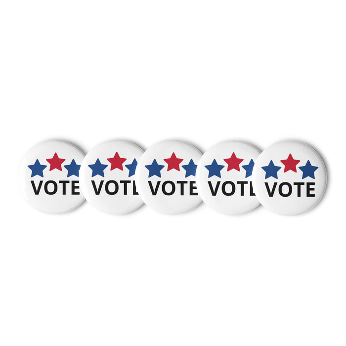Personalized - Set of pin buttons - Vote