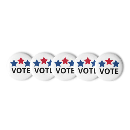 Personalized - Set of pin buttons - Vote