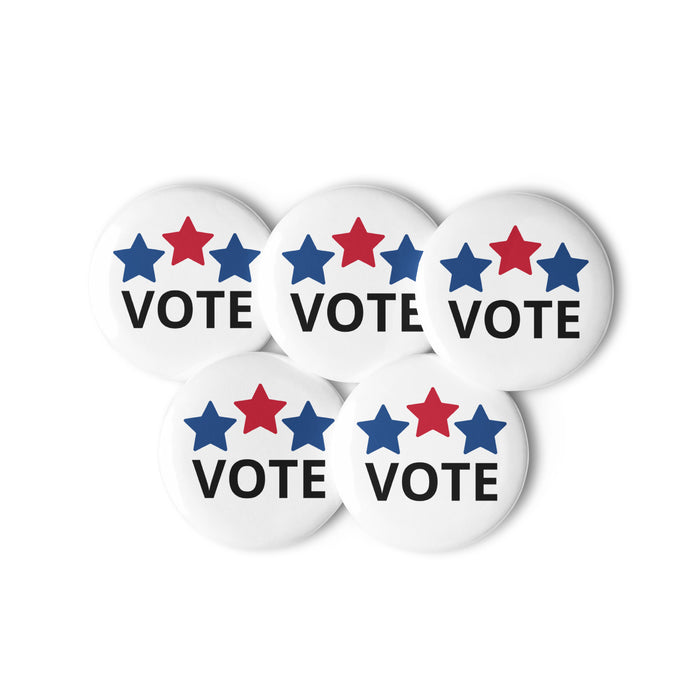 Personalized - Set of pin buttons - Vote