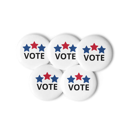 Personalized - Set of pin buttons - Vote