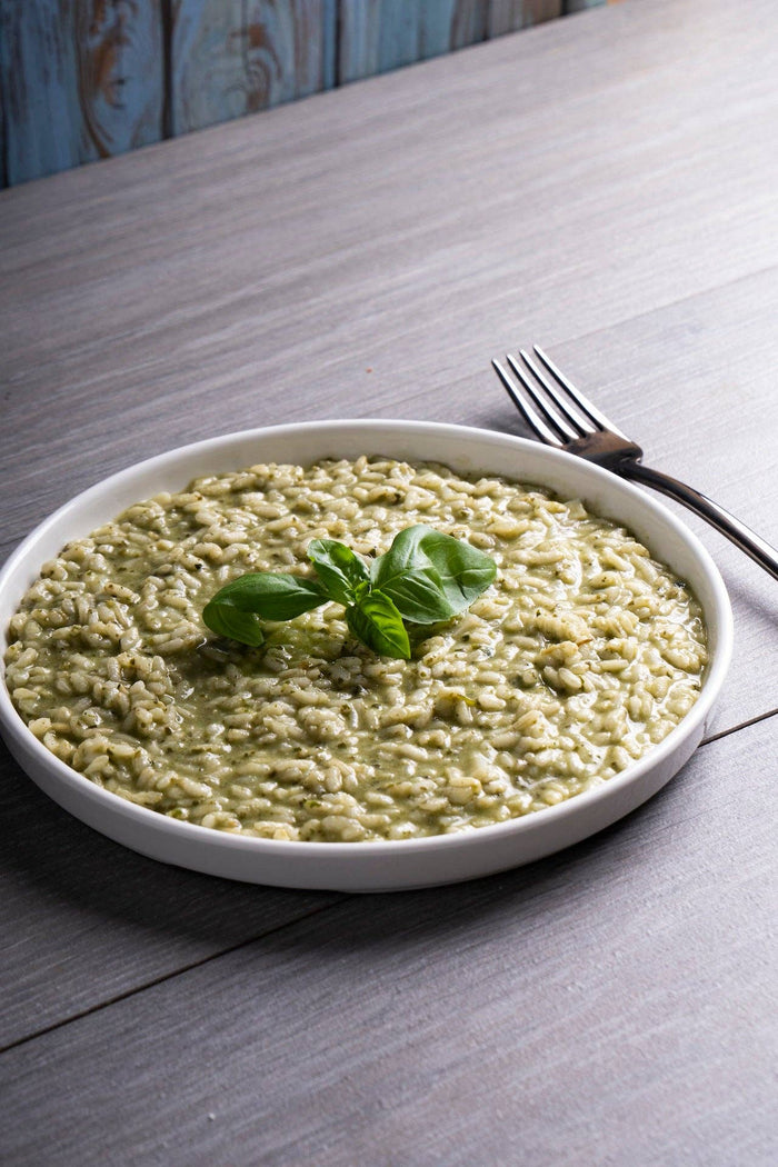 Pesto Risotto by Gli Aironi