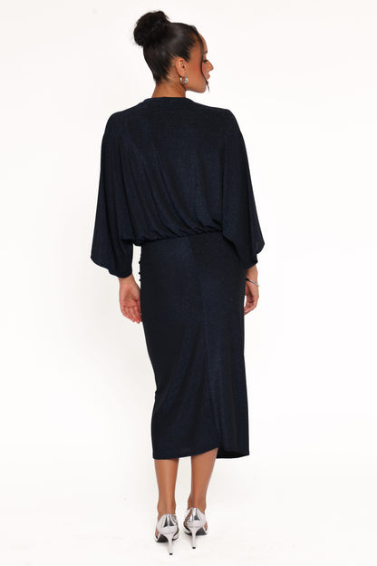 Audrina Maxi Dress - Midnight Blue