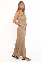 Giselle Skirt Set - Beige