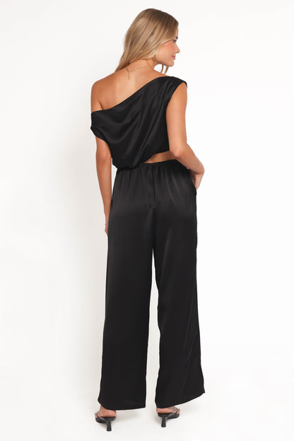 India Pant Set - Black