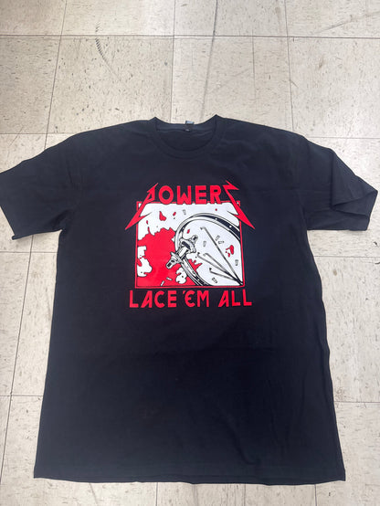 Powers bmx lace em all shirts