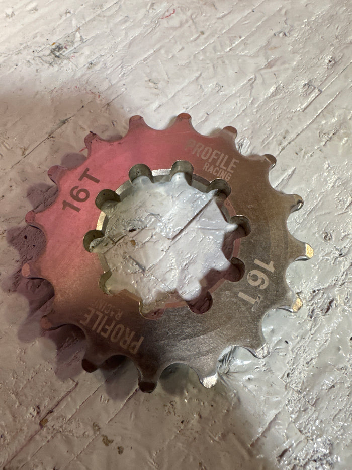 profile 16t steel cog
