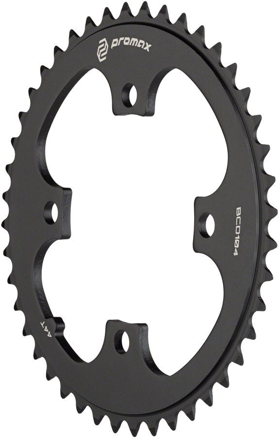 Promax 4-Bolt Chainring 104 BCD, Black