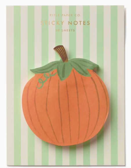 Pumpkin Sticky Notes