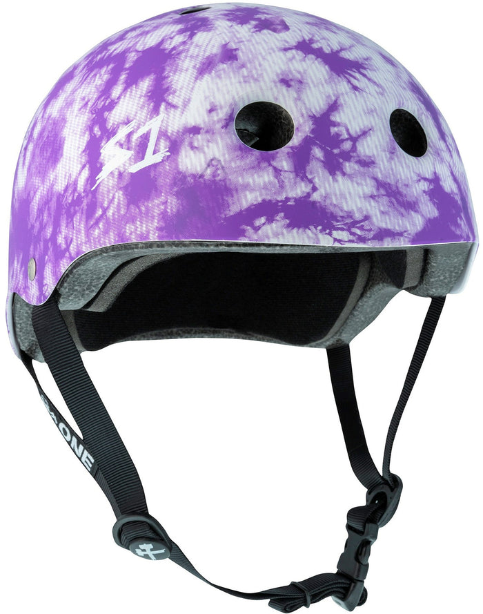 S-One S1 Lifer Helmet - Purple Tie-Dye Matte