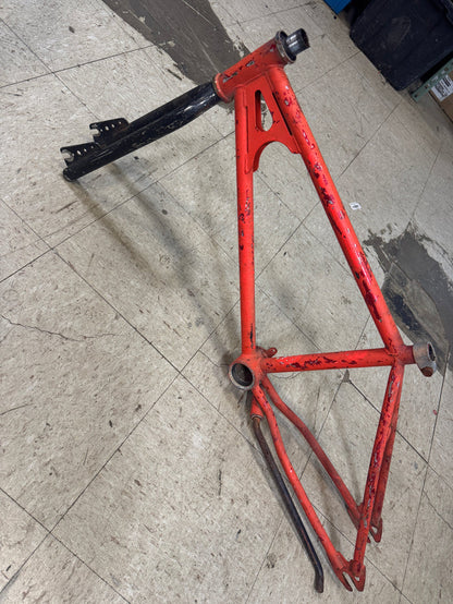 schwinn scrambler painted w/ forks