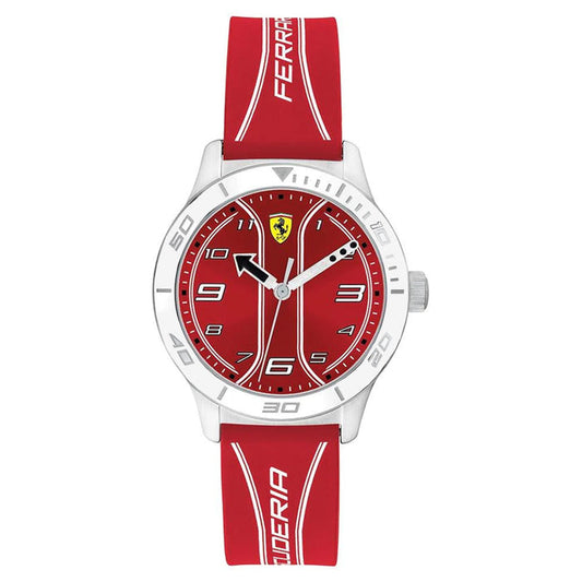 Scuderia Ferrari Academy Red Silicone Kids Watch - 810023