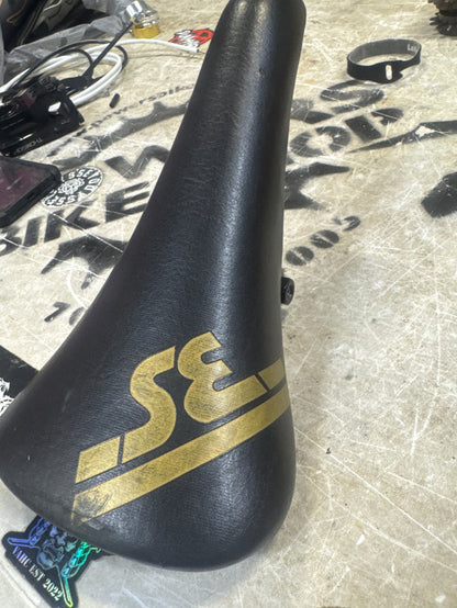 Se bikes ripper seat black/gold