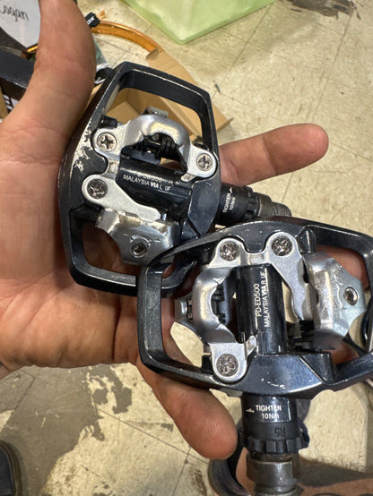 Shimano ed500 clipless pedals black