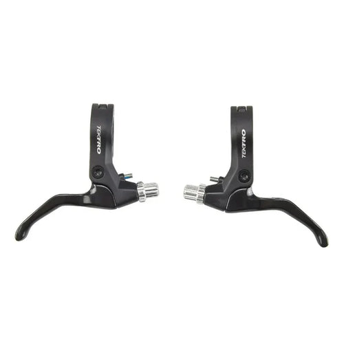 Tektro XL510 BMX Canti/U-/Sidepull Brake Lever Set - Spring Loaded - Hinged - Pair - Black