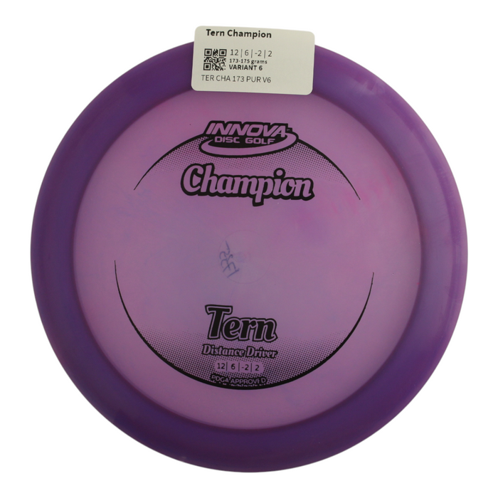 Innova Disc Golf Canada Champion Tern distance driver Typical Quality	Regular Variety	Increased Control	Good for Windy Conditions	Versatile	Good Glide