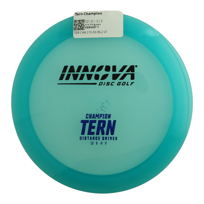 Innova Disc Golf Canada Champion Tern distance driver Typical Quality	Regular Variety	Increased Control	Good for Windy Conditions	Versatile	Good Glide