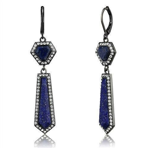 Thin Blue Line Le Glace Drop Earrings