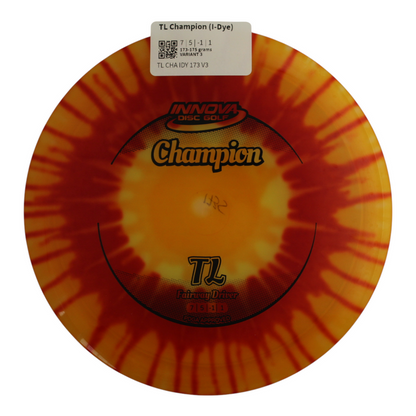 Innova Disc Golf Canada Champion I-Dye TL Fairway Driver Maintains durability of premium plastics	Provides stability	Can be used in various conditions good glide No turn straight shots colour dyed