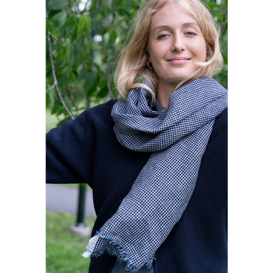 Tuz Fringed Steph Linen Scarf