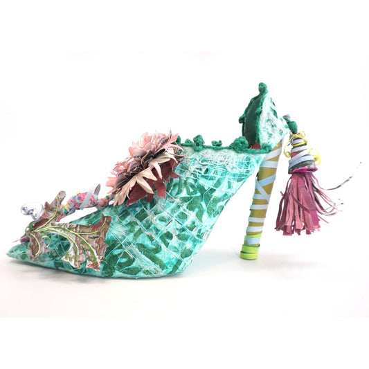 Twisted Around Paper Shoe