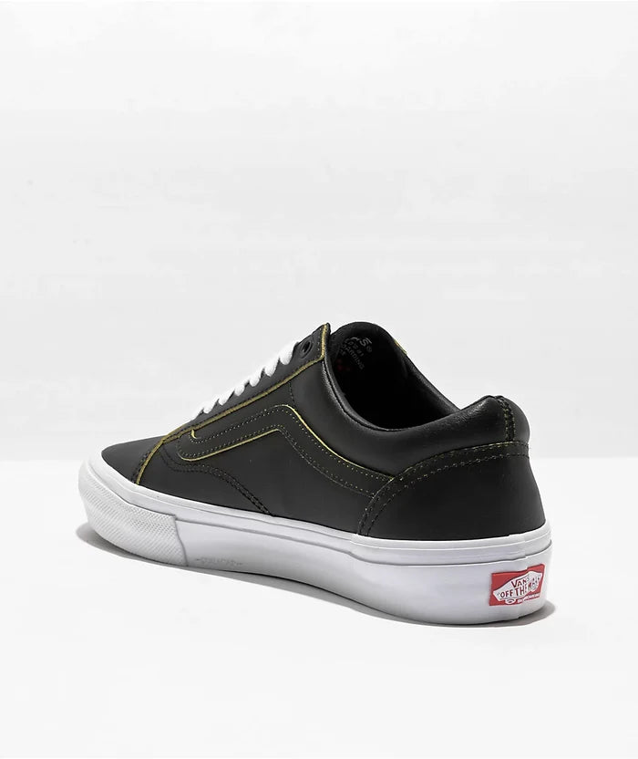Vans Skate Old Skool Wearaway Black & Lime Skate Shoes