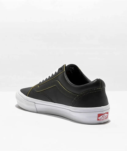Vans Skate Old Skool Wearaway Black & Lime Skate Shoes