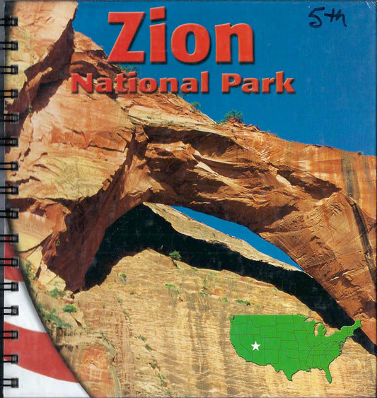 Zion National Park (writing on cover)
